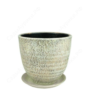 Горшок Текстура бутон беж.20см 4л купить