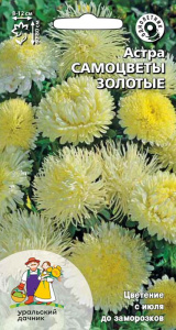 Астра Самоцветы золотые купить