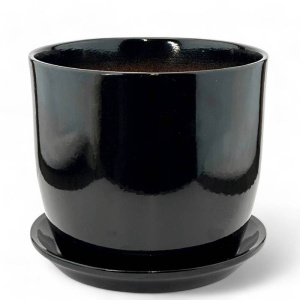 Горшок Глянец верона белый 15см купить