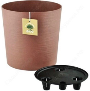 Кашпо Эко Цилиндр 3.3л гранит d17 h16.5 купить