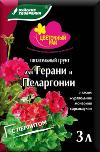 Грунт Волш Гр Герань, Пеларгония 3л купить