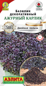 Базилик декоративный Ажурный карлик Двойная польза купить
