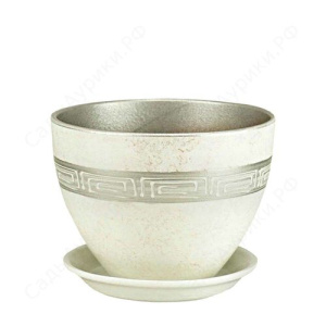 Горшок Роспись Венеция Меандр 1.4л 16см купить