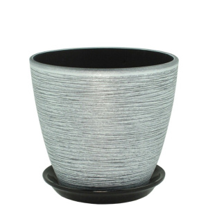 Горшок Роспись бутон зебра 1.7л 15см  купить