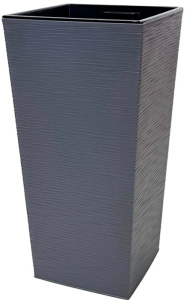 Кашпо Финезия джут АНТРАЦИТ d30.5 h62 купить