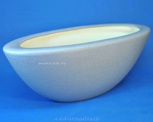 Кашпо Ладья 9л сереб. купить