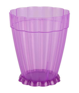 Горшок ФАНТАСТИКА 1,5л д/орхидеи прозр-фиол. м6557 купить