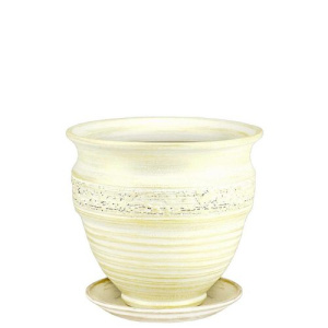 Горшок Неаполь бел./зол. 1  4л купить