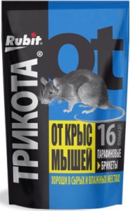 Рубит ТриКота 16 доз парафиновый брикет 160г купить