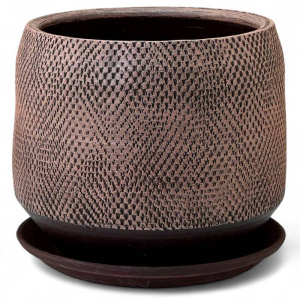 Горшок Лен венге бутон 3.4л 16см купить