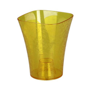 Кашпо КВАДРО ЛЮКС 1,3л д/орхидей прозр./32шт М5713 купить