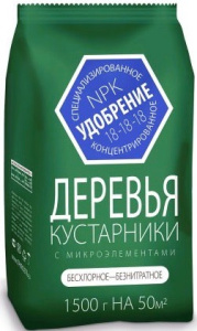 Удобрение д/деревьев и кустарников с микроэлементами 1.5кг/10  						 купить
