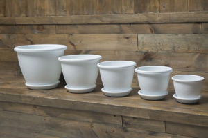 Кашпо подвесное "Радуга"  4л белое купить