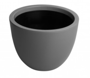 Кашпо Орион 9л серый муссон d29 h21 купить
