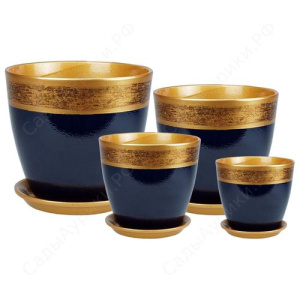 Бутон роспись Валенсия сапфир 1 из 4-х 1л РС123 купить