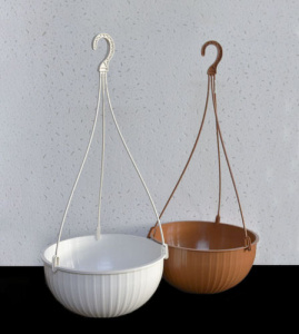 Кашпо подвесное "Петуния" 4л белое купить