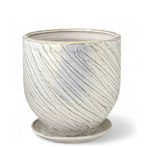 Горшок Безе бел/жемч овал 2.4л d15см купить