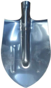 Лопата штыковая остроконечная нерж. сталь б/ч купить