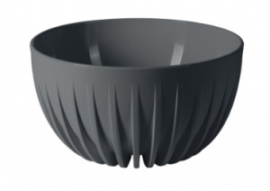 Кашпо миска Сигма 7.9л антрацит d30 h16 купить