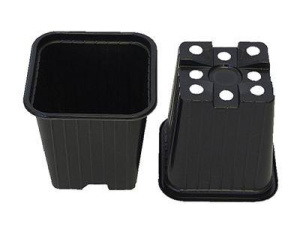 Горшок  0.3л 8*8*8см формованный квадр.  купить