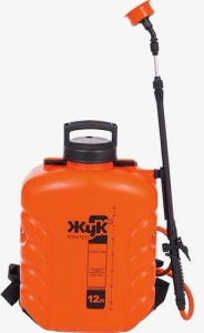 Опрыскиватель аккумуляторный 12л ранцевый Жук КЛАССИК/1 оранж купить