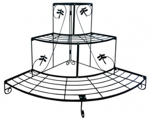 Подставка под/кашпо напольная ,3-х секц.Горка углов. купить