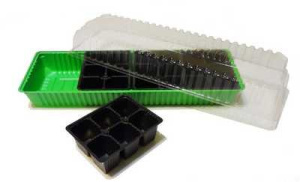 Минипарник + 4 кассеты на 6 яч. в пленке 580*200*70 купить