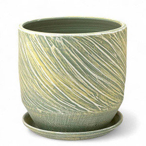 Горшок Безе мята цилиндр 3.8л 18см купить