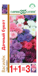 Василек Дачный букет, смесь серия 1+1 купить