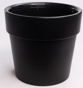 Кашпо Протея 16.6л черный d27 h24 купить