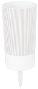 Ваза под срезку "Версаль" Д150мм, В280мм (с колышком) белый									 купить