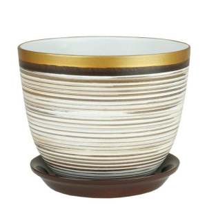 Горшок Роспись милан бруно 2.7л 19см РС576/3 купить