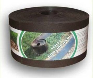 Лента Бордюрная 15см*10м   10м Коричневый купить