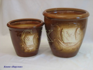 Кашпо Парусник №2  03СК08 купить