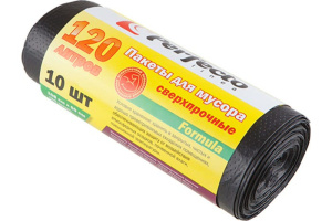 Мешки 120л д/мусора сверхпрочные Formula10шт  купить