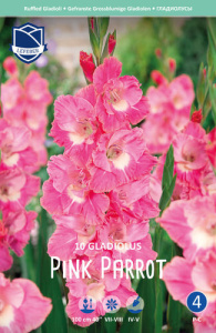Гладиолус гофрированный Pink Parrot /10шт купить