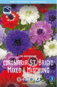 Анемона coronaria St. Brigid /20шт купить