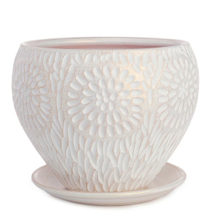 Горшок Астра классик бел./жемч. 6л 23см купить