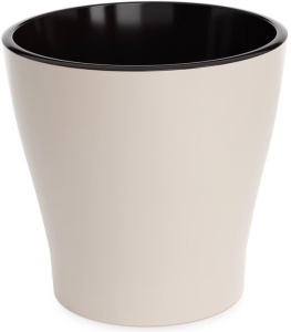 Горшок Лея 10л бежевый двойной			 купить