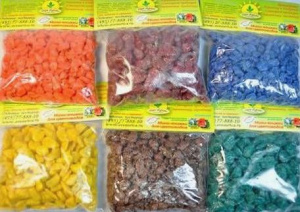 Декоративная крошка цветная 0.2л купить