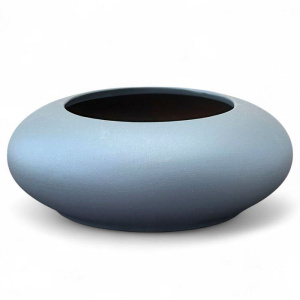 Кашпо Глянец оазис серое мат. d20/h7,5см купить