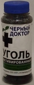 Уголь активирован."Черный доктор" 140г купить