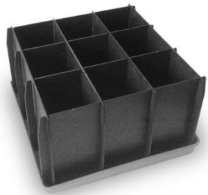 Набор д/рассады 9 мест 23*23*15 (разборный) купить