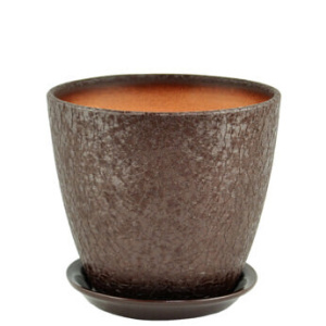 Горшок Винил бутон шоколад 15см 1.7л 2 из 4-х  купить