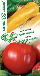 Томат Большая мамочка + Перец Какаду желтый Дуэт  купить