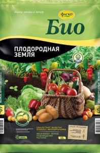 Грунт Плодородная земля БИО 40л Фаско купить