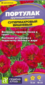Портулак Супермахровый Вишневый купить