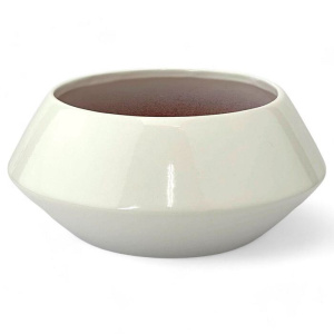 Кашпо Глянец персея бел.d19/h8см купить