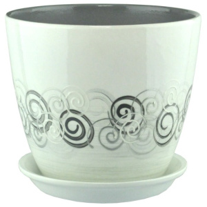 Горшок Роспись бутон эфир 5л 21см купить