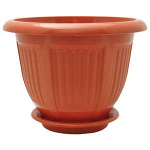 Горшок ВОЛНА Д 24 цв в ассортим. купить